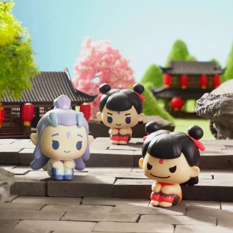 NE ZHA Sit Together Mini Bean Series Blind Bag