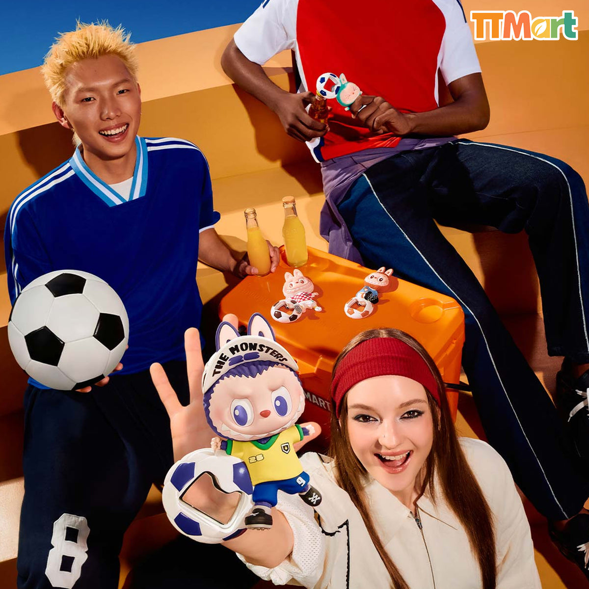 THE MONSTERS × FIFA SERIES - Bottle Opener Fridge Magnet Blind Box
