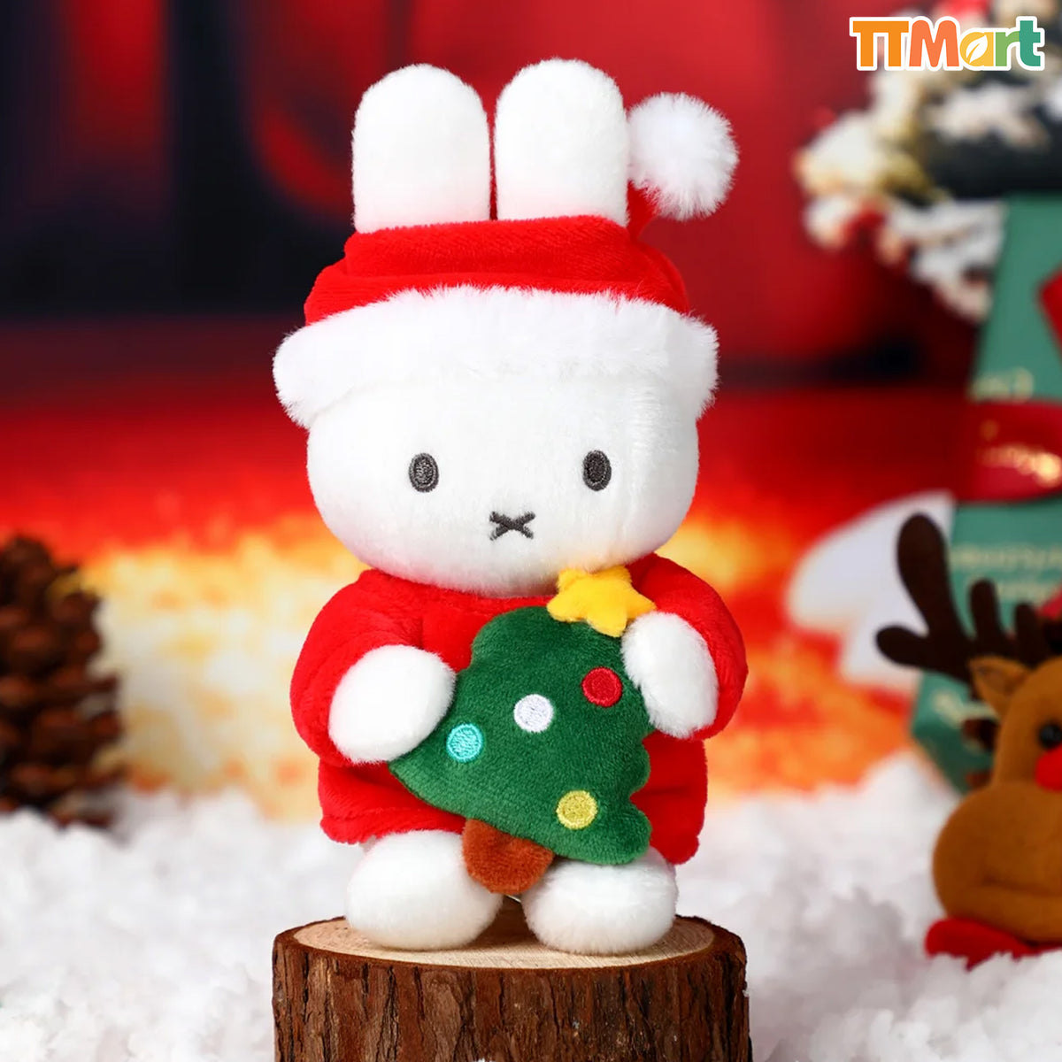 MIFFY Christmas Series Plush Keychian Blind Box