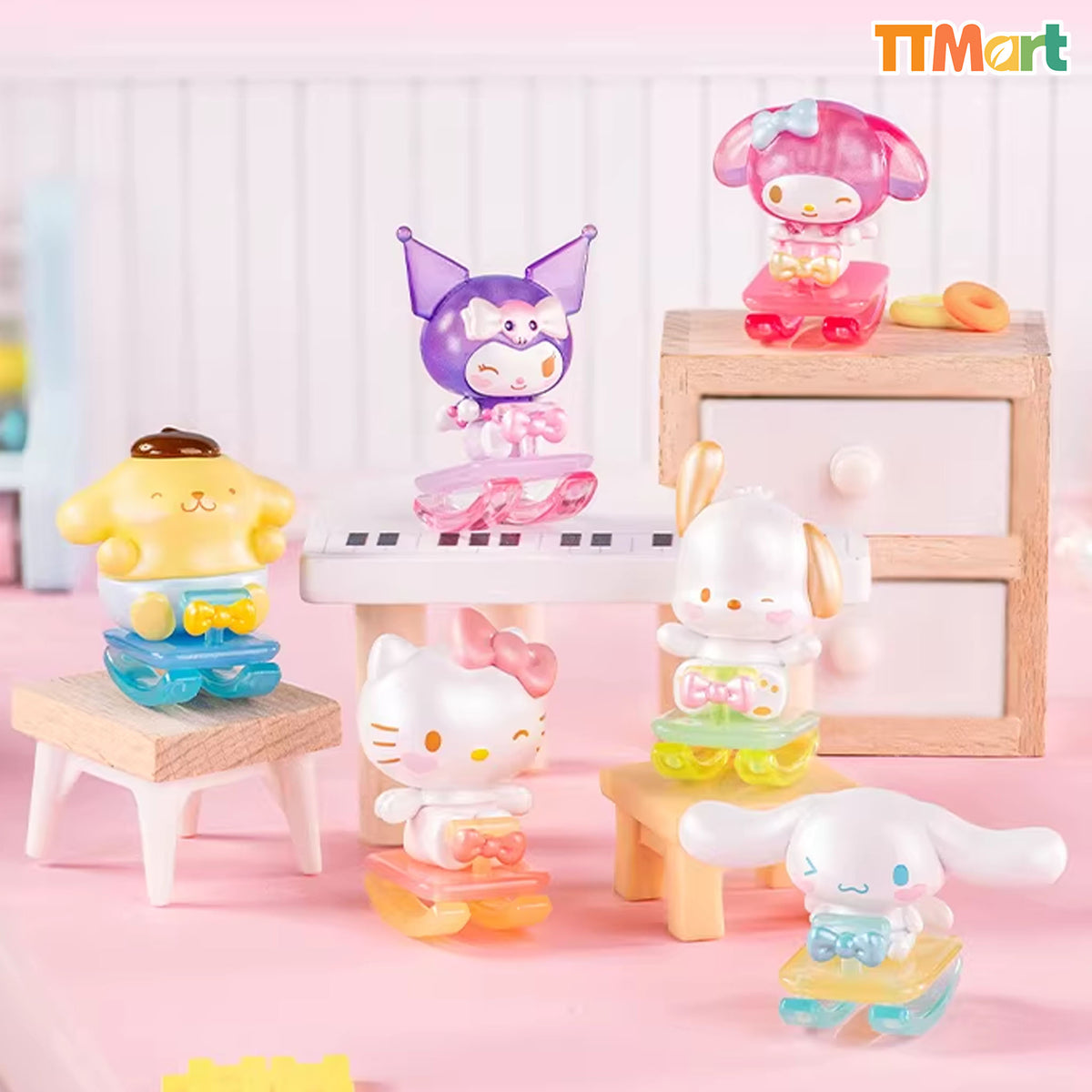 SANRIO Kiddie Ride Mini Bean Series Blind Bag