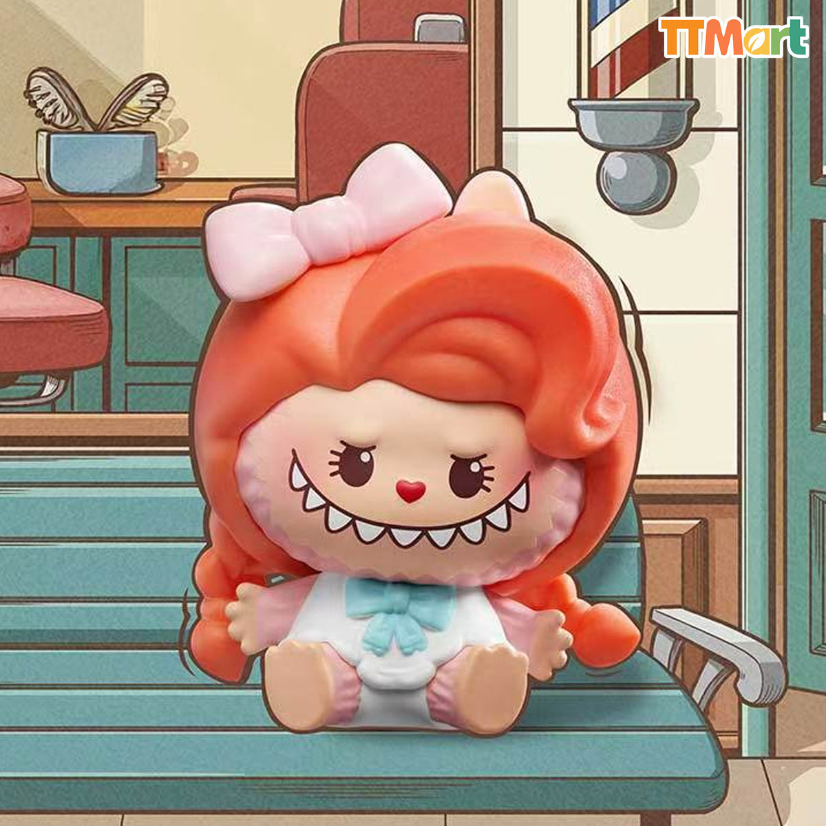 POP BEAN THE MONSTERS Hair Salon Series Blind Box
