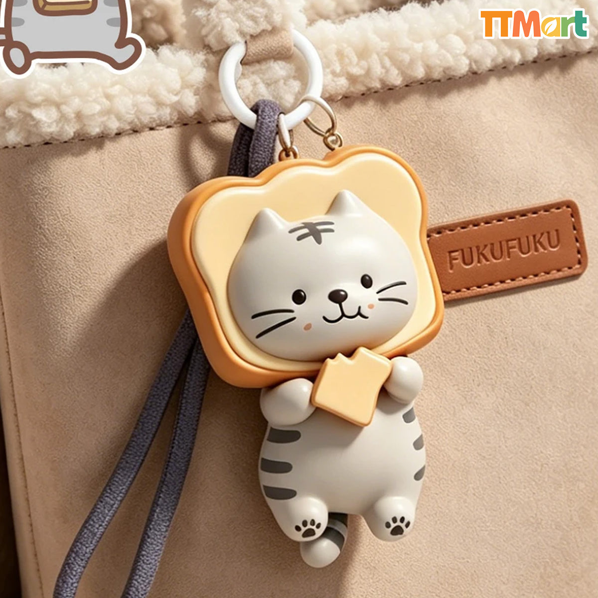FUKU FUKU NYANKO Cute Pet Moments Keychain Series Blind Box