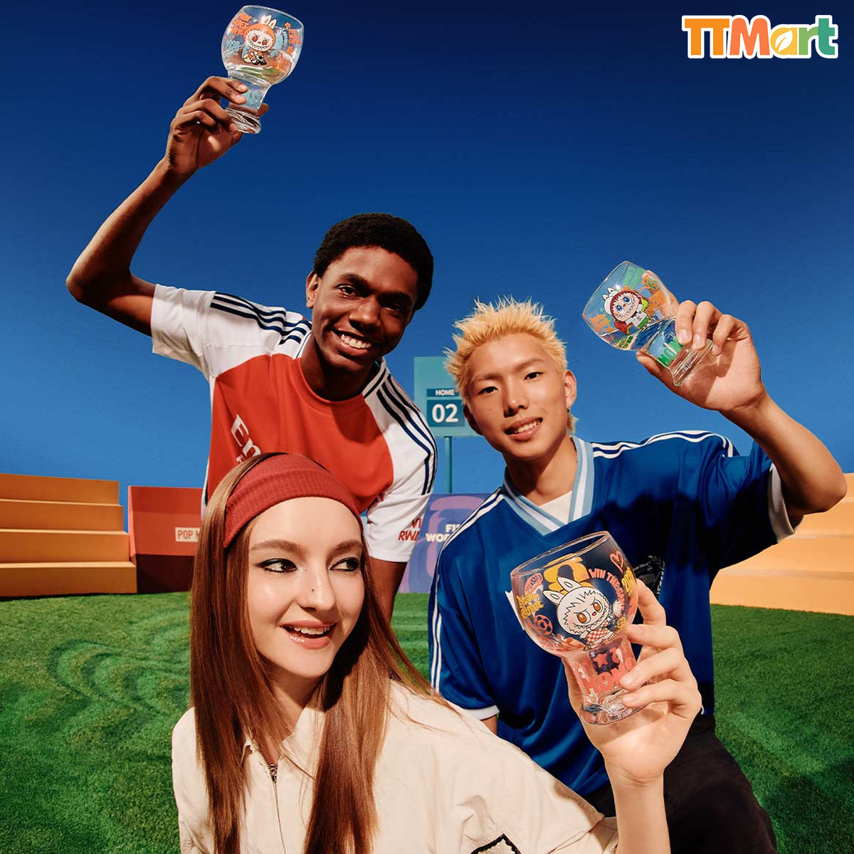 THE MONSTERS × FIFA SERIES-Glass Cup Blind Box