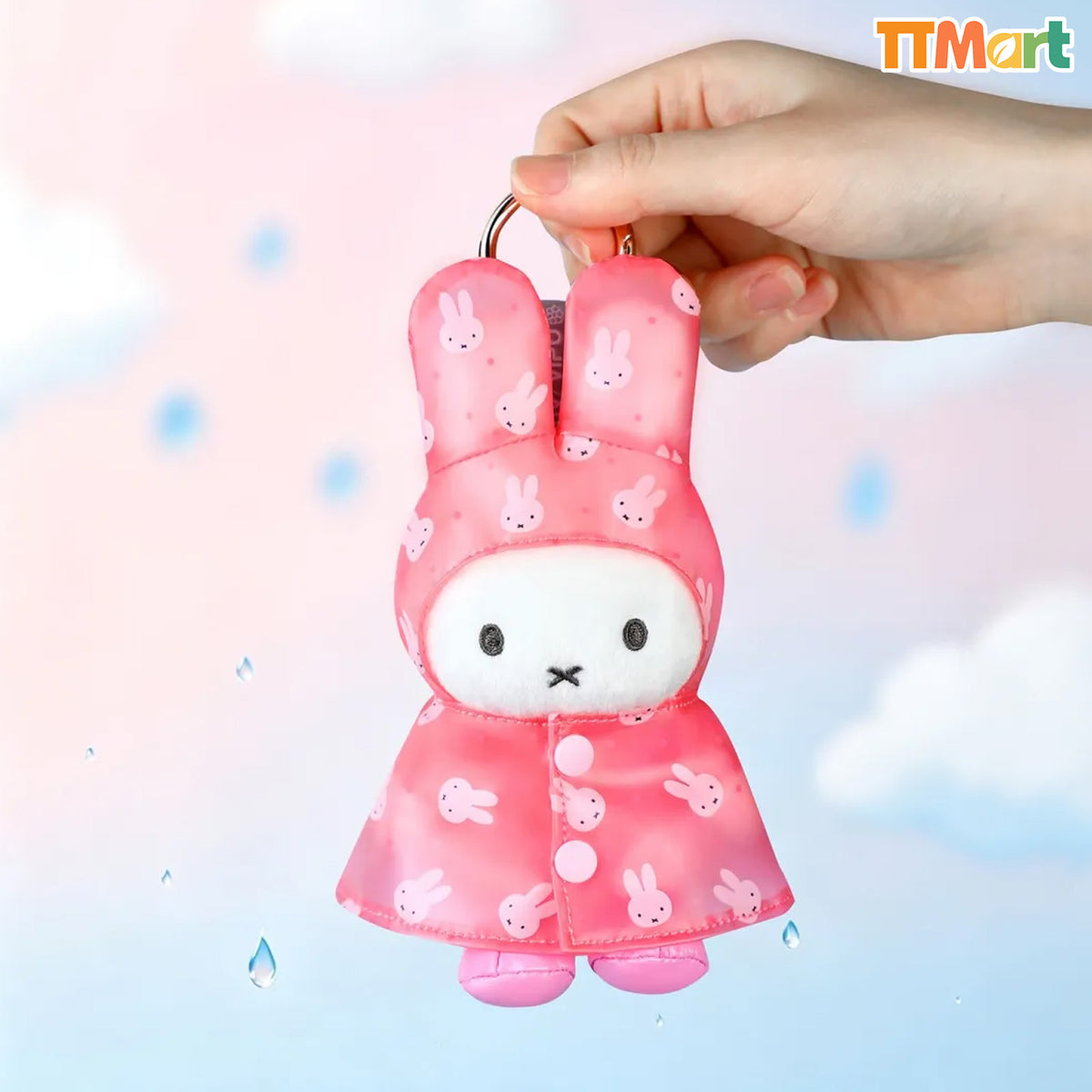 MIFFY Raincoat Series Plush Keychain Blind Box
