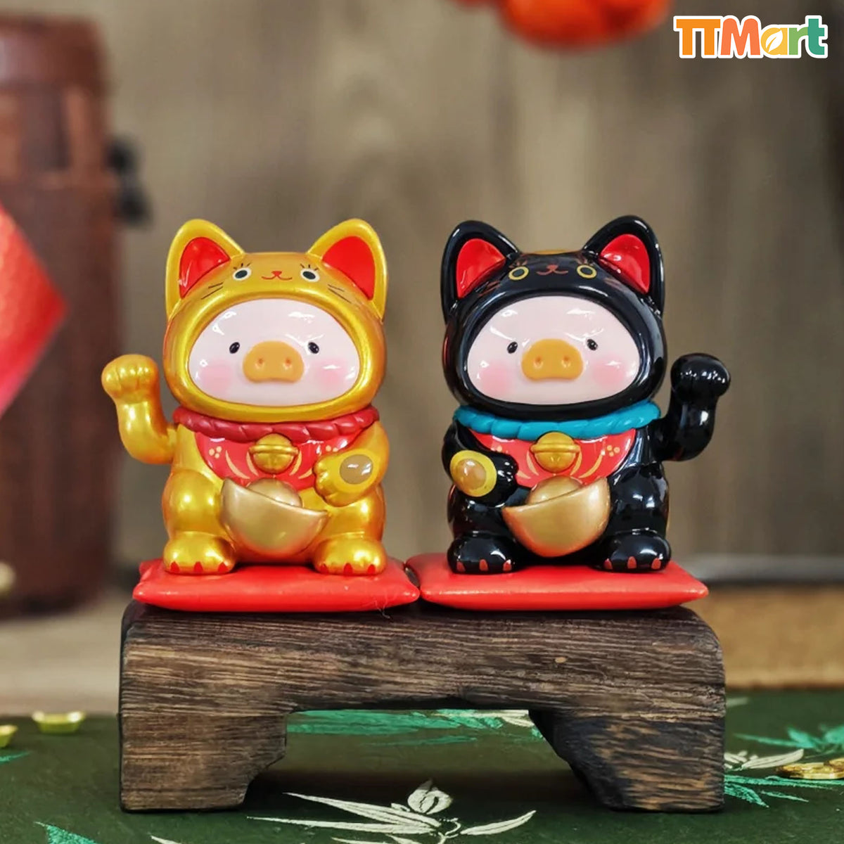 LULU THE PIGGY Lucky Cat Series Blind Box