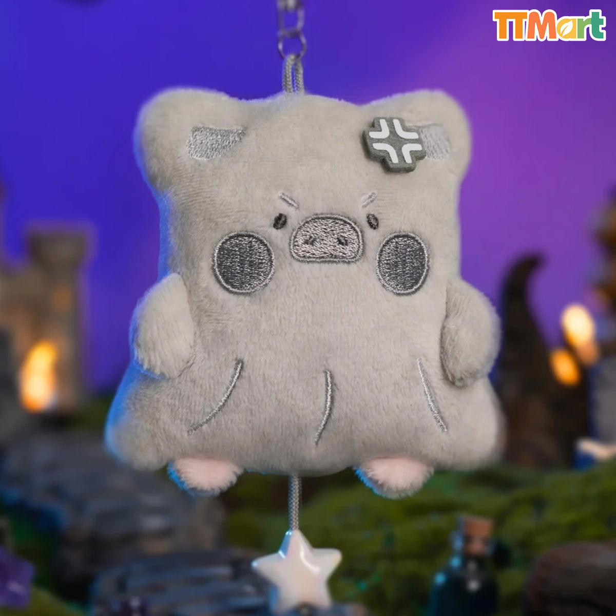 LULU THE PIGGY Horror Story Series Moody Boo Plush Keychain Blind Box