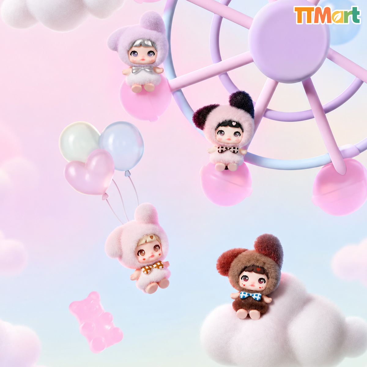 NOMMI Gummy Plan Series Mini Figures Blind Bag