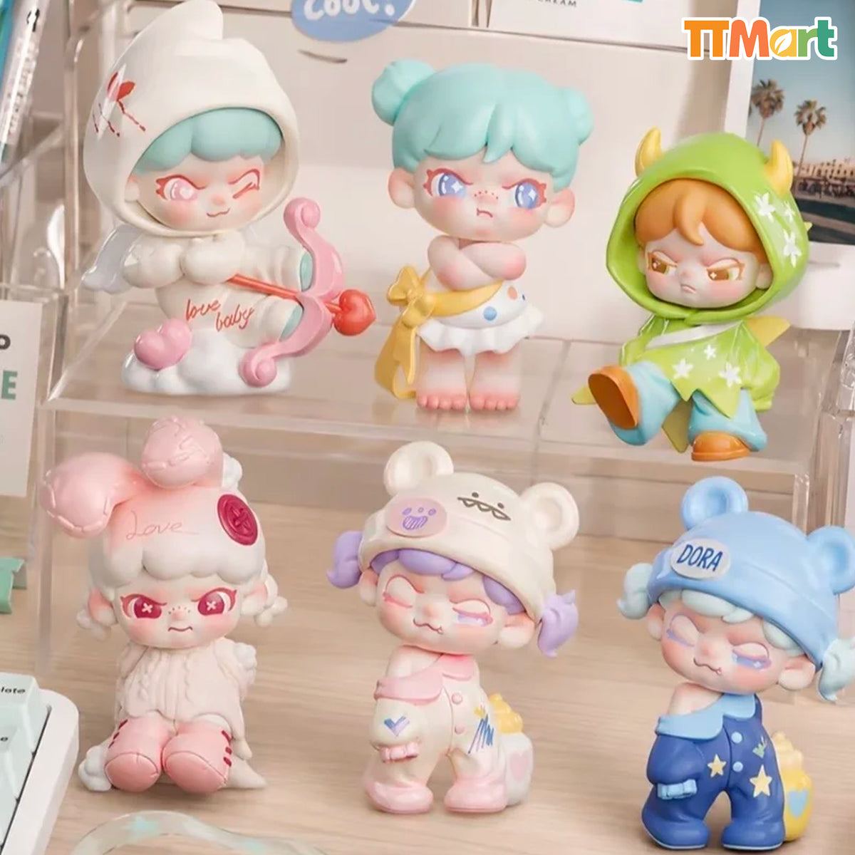 BABY DORA Quirky Cute Moments Mini Series Figures Blind Box