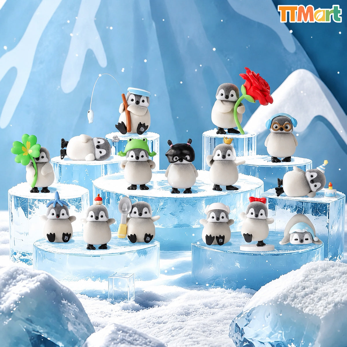 YOMEEDOLL Penguin Mini Bean Series Blind Box