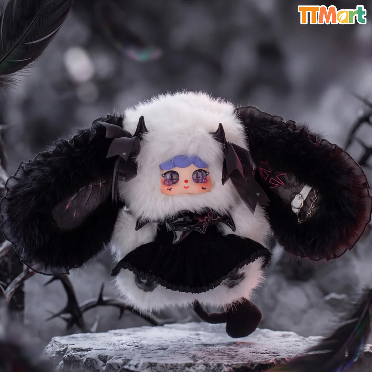 Baby Three & MIGO 600% Angel & Devil Plush Blind Box
