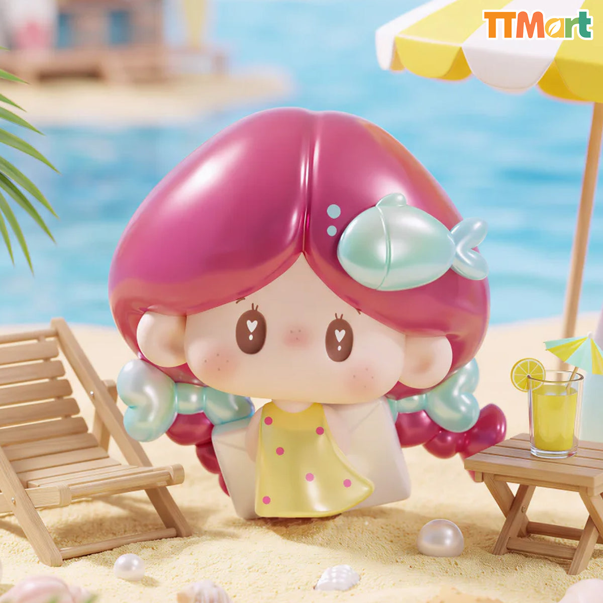 FISHY Girl's Heart Series Bean Blind Bag