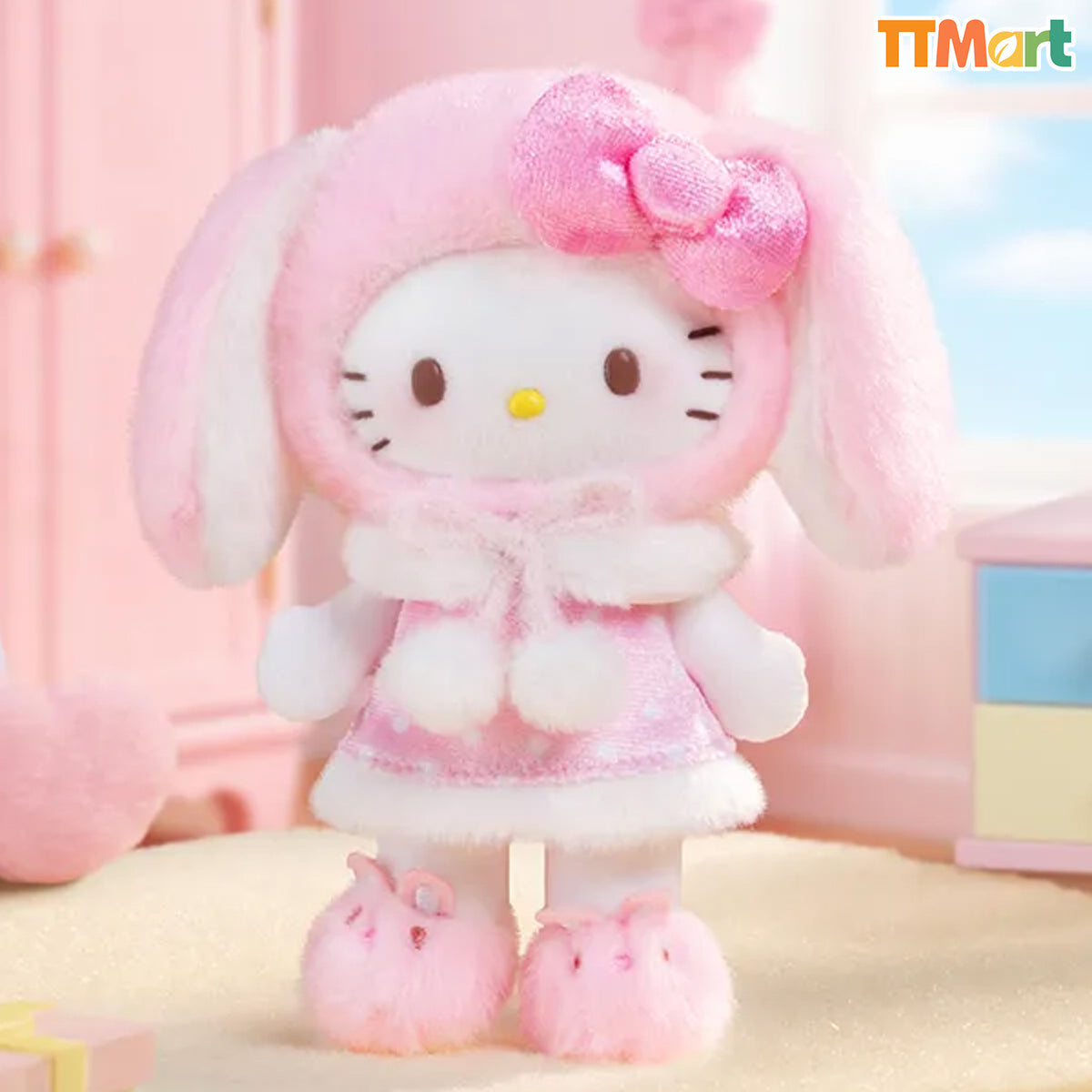 HK Lop Ear Bunny Series Plush Pendant Blind Box