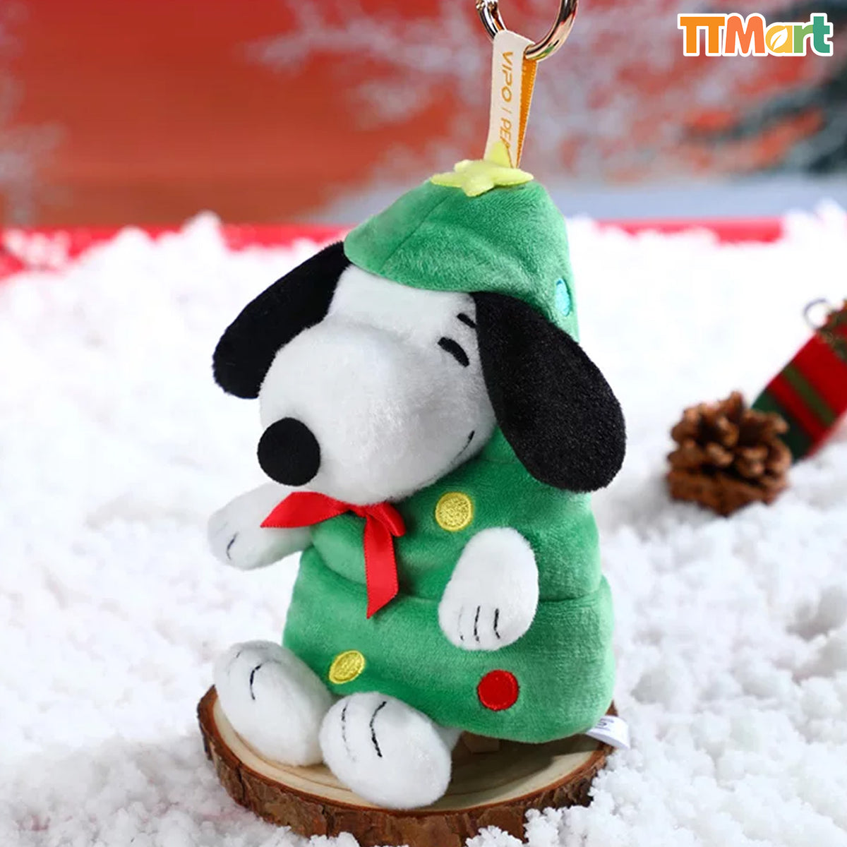 SNOOPY Winter Series Plush Keychian Blind Box