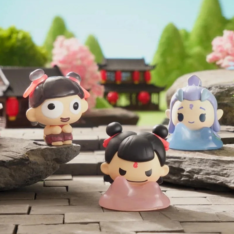 NE ZHA Sit Together Mini Bean Series Blind Bag