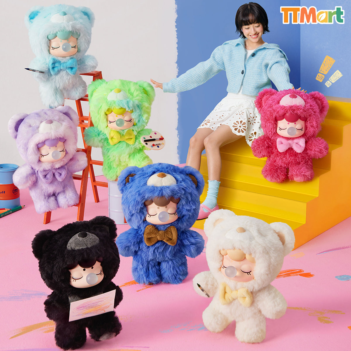 NANCI Bear Inner World Plush Pendant Series Blind Box