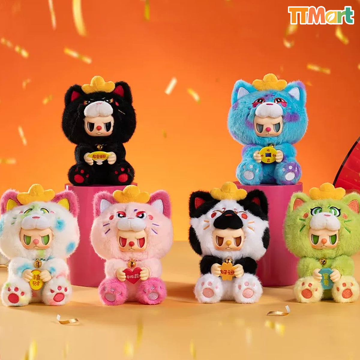 REBEL BEAR Wealth And Fortune Series 2.0 Plush Blind Box