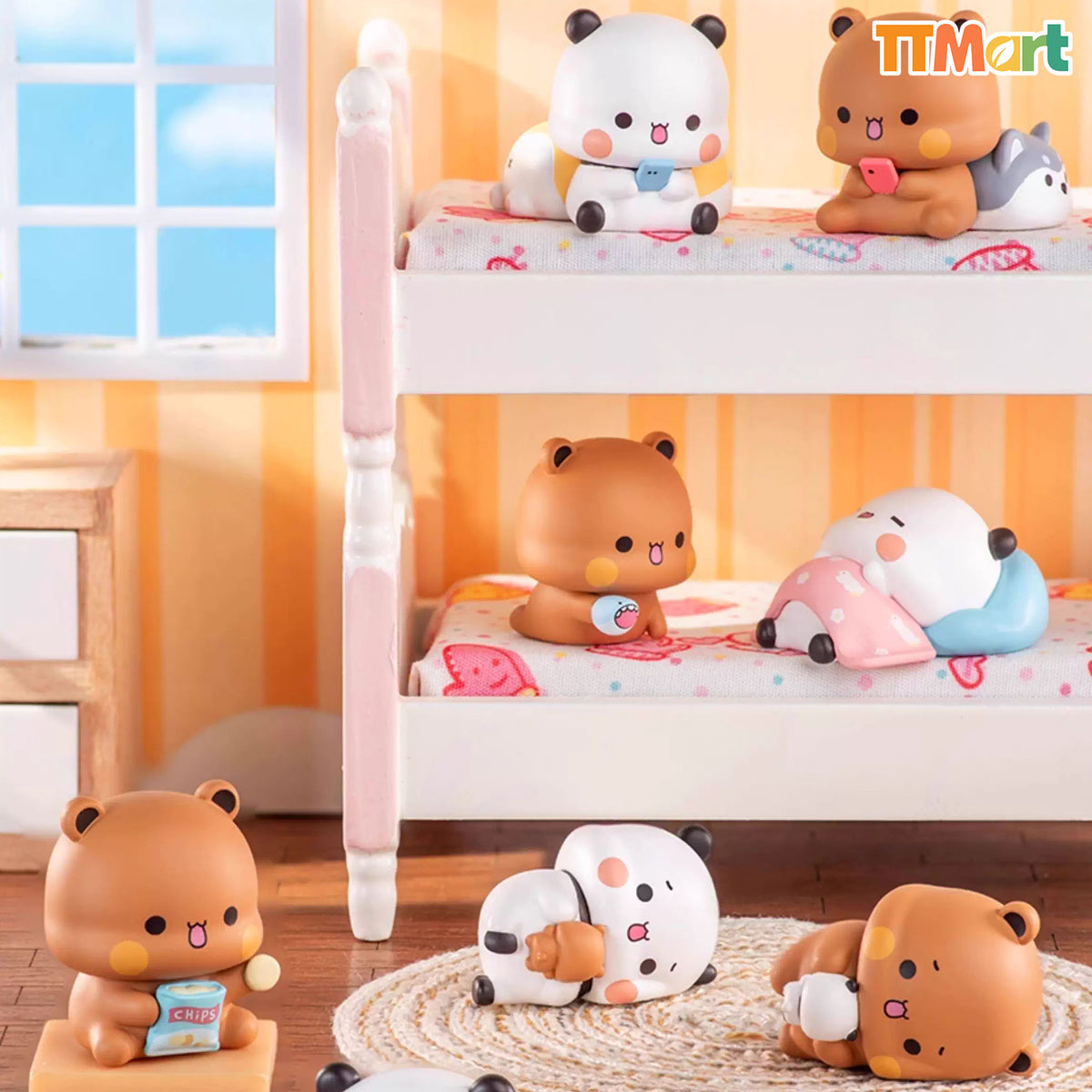 YIER And BUBU Couple's Daily Life Mini Series Blind Box