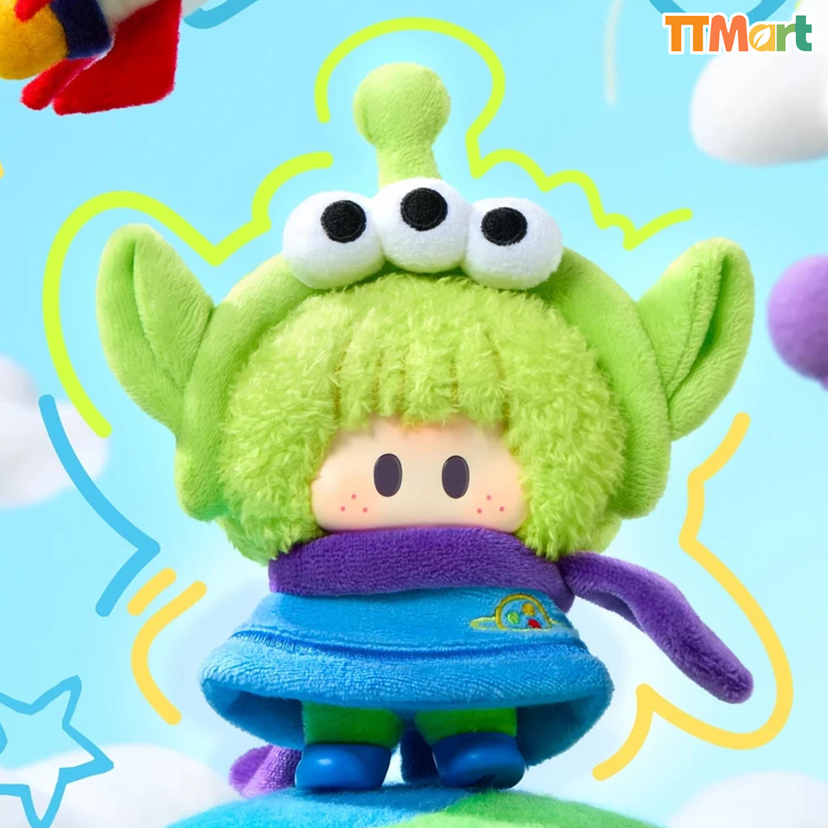 YOYO Toy Story 5 Cute Together Series Plush Blind Box