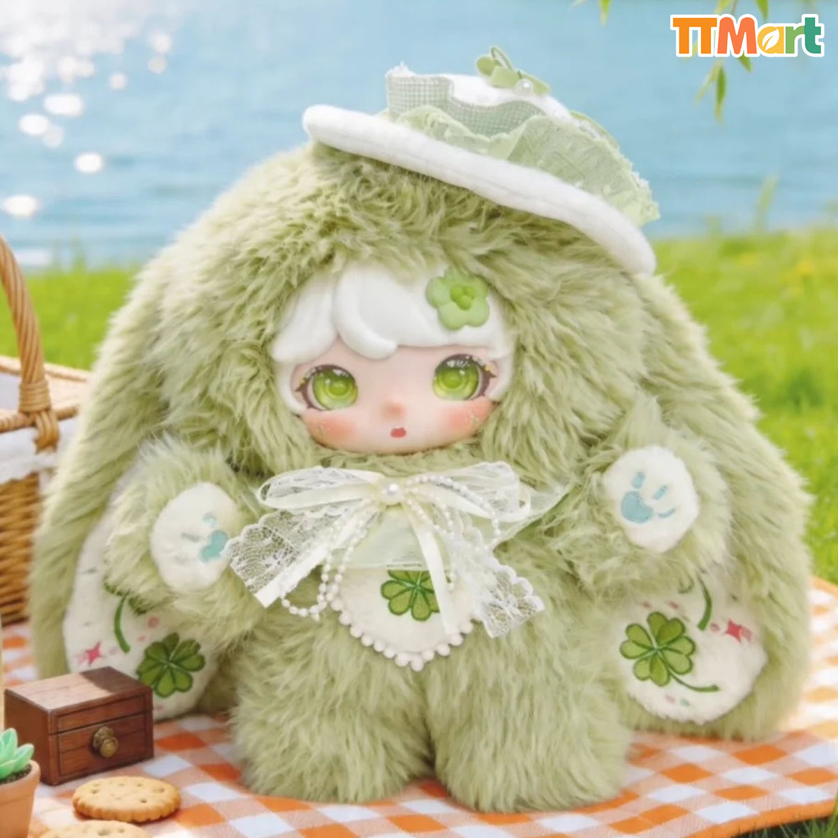 LUXI 600% Picnic Bunny Series Plush Blind Box
