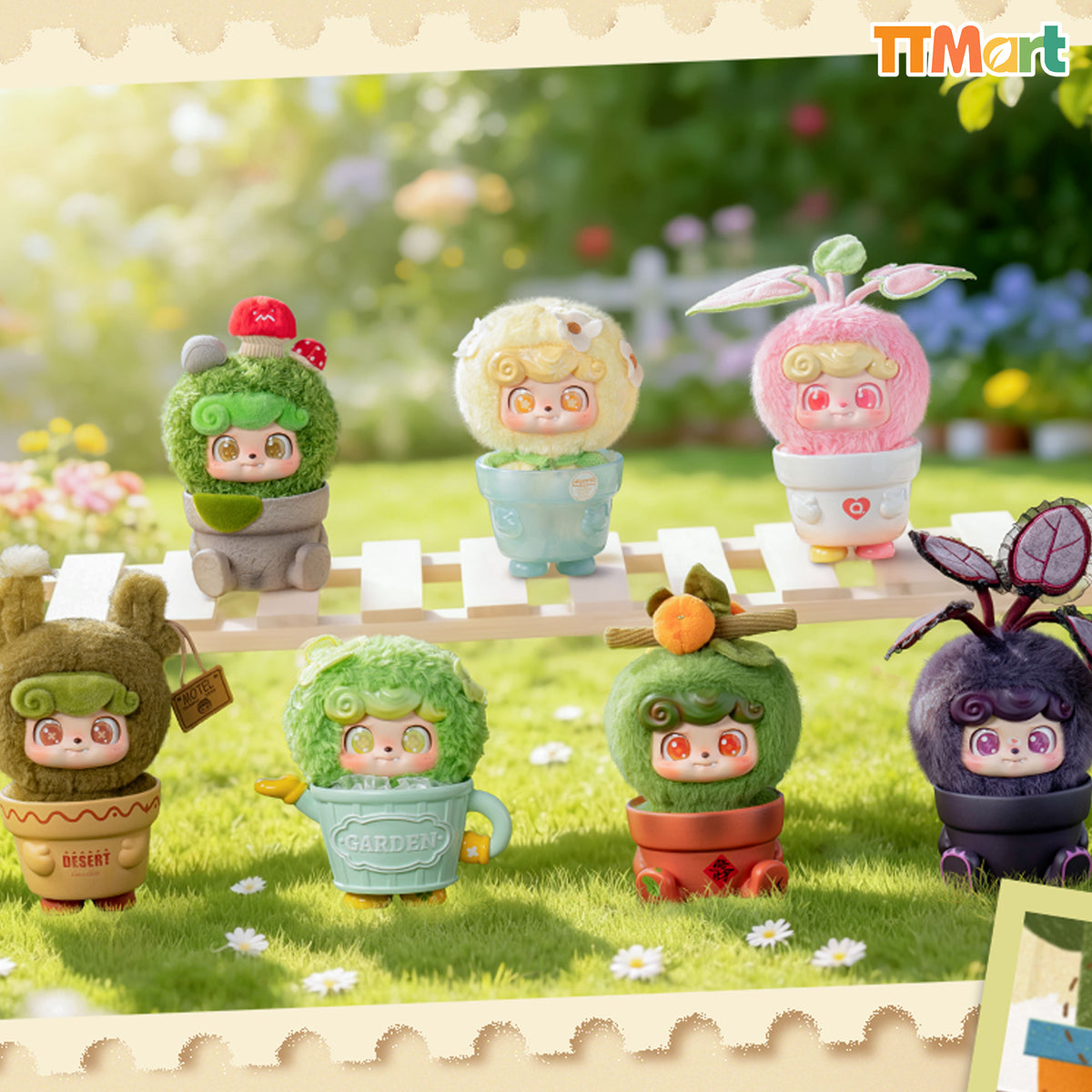 Q.Kid Happy Garden Series Plush Blind Box