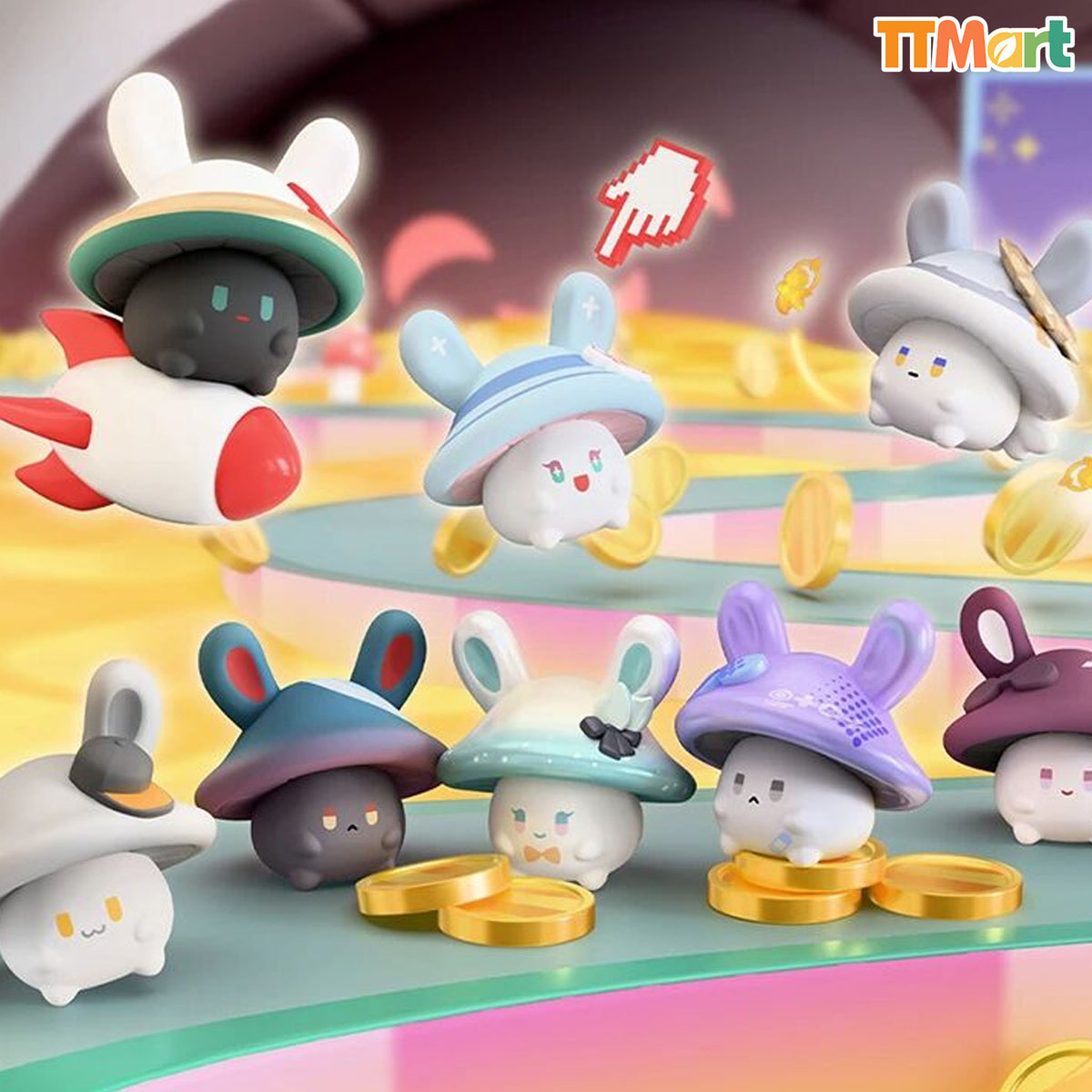 HEYDOLLS Cap & Cottontail Series Bean Blind Box