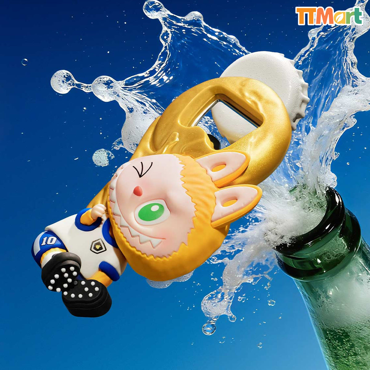 THE MONSTERS × FIFA SERIES - Bottle Opener Fridge Magnet Blind Box