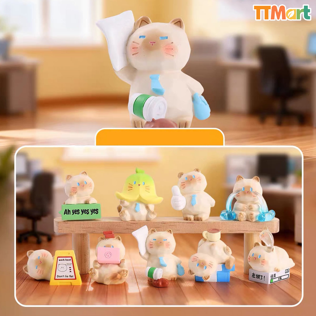Workplace Working Cat Series Blind Box