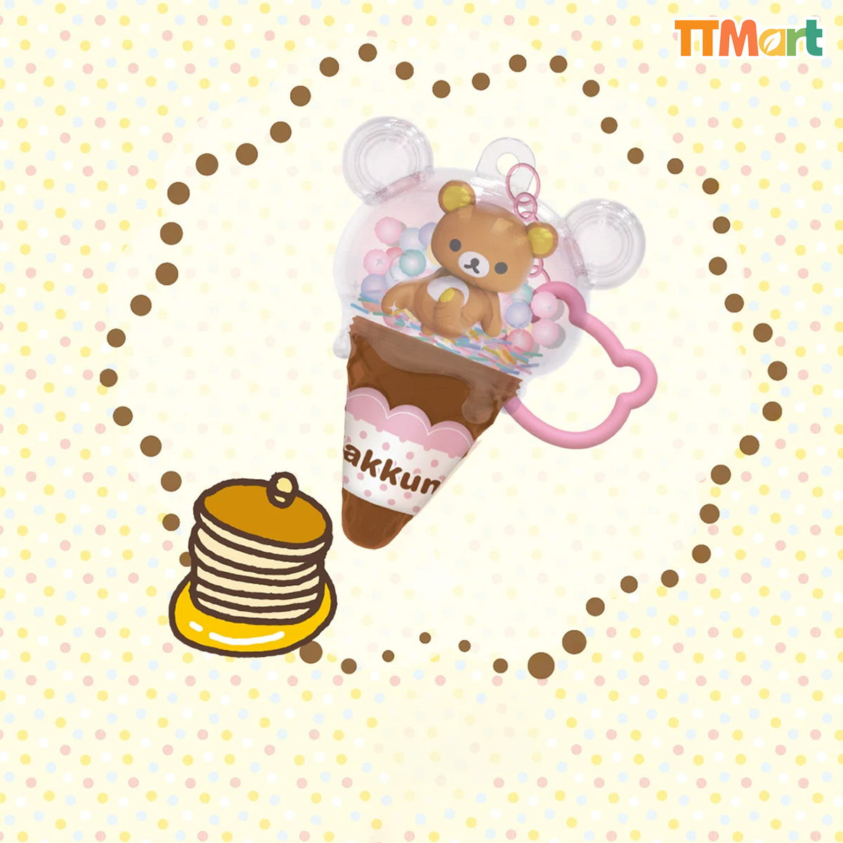 Rilakkuma Ice-cream Keychain Series Blind Box