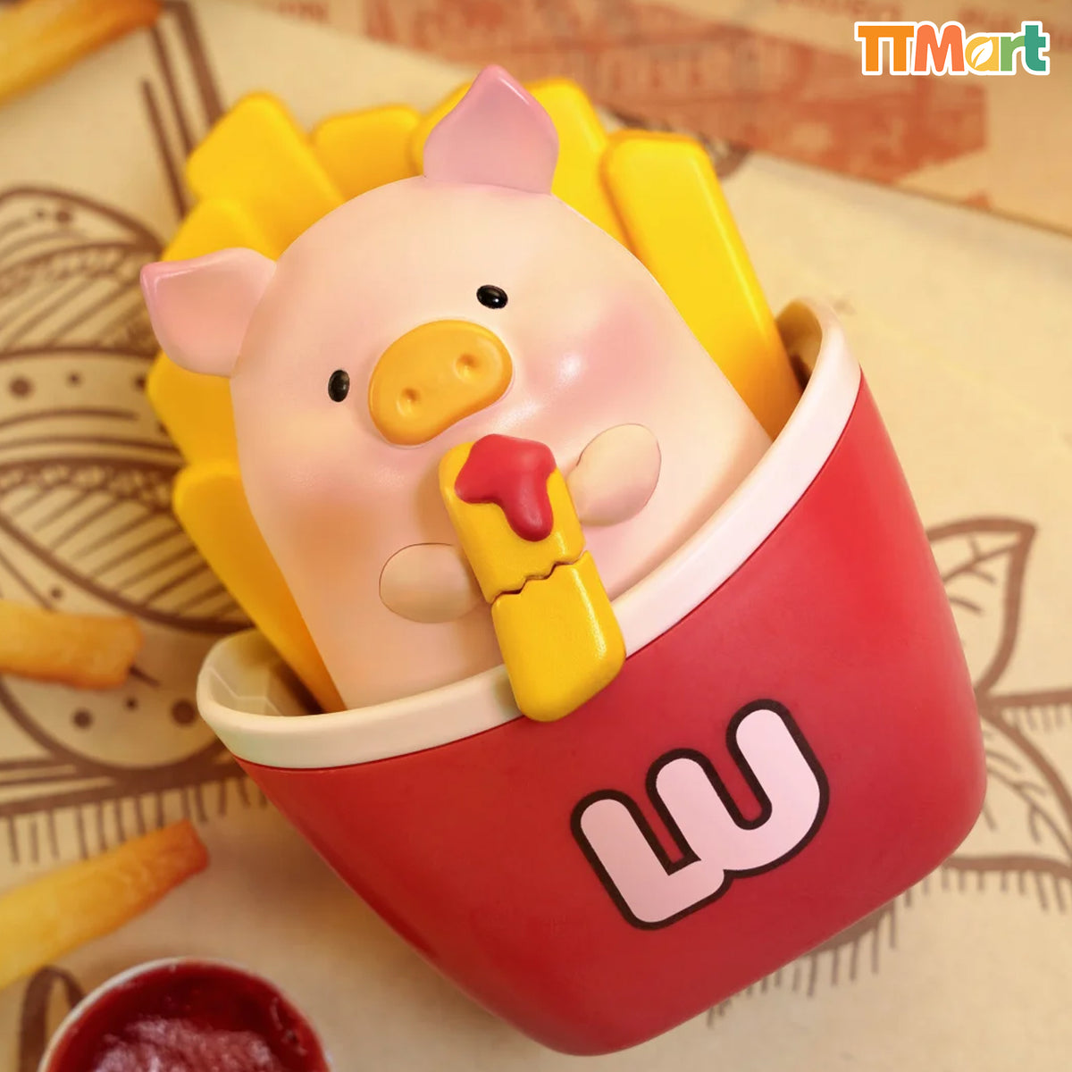LULU THE PIGGY Love Burger Series Blind Box