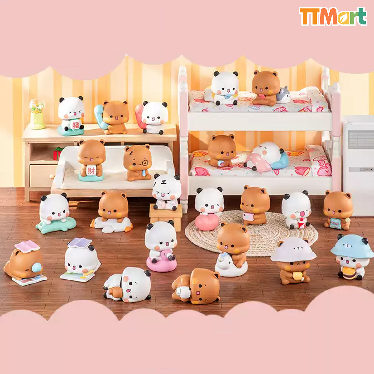 YIER And BUBU Couple's Daily Life Mini Series Blind Box
