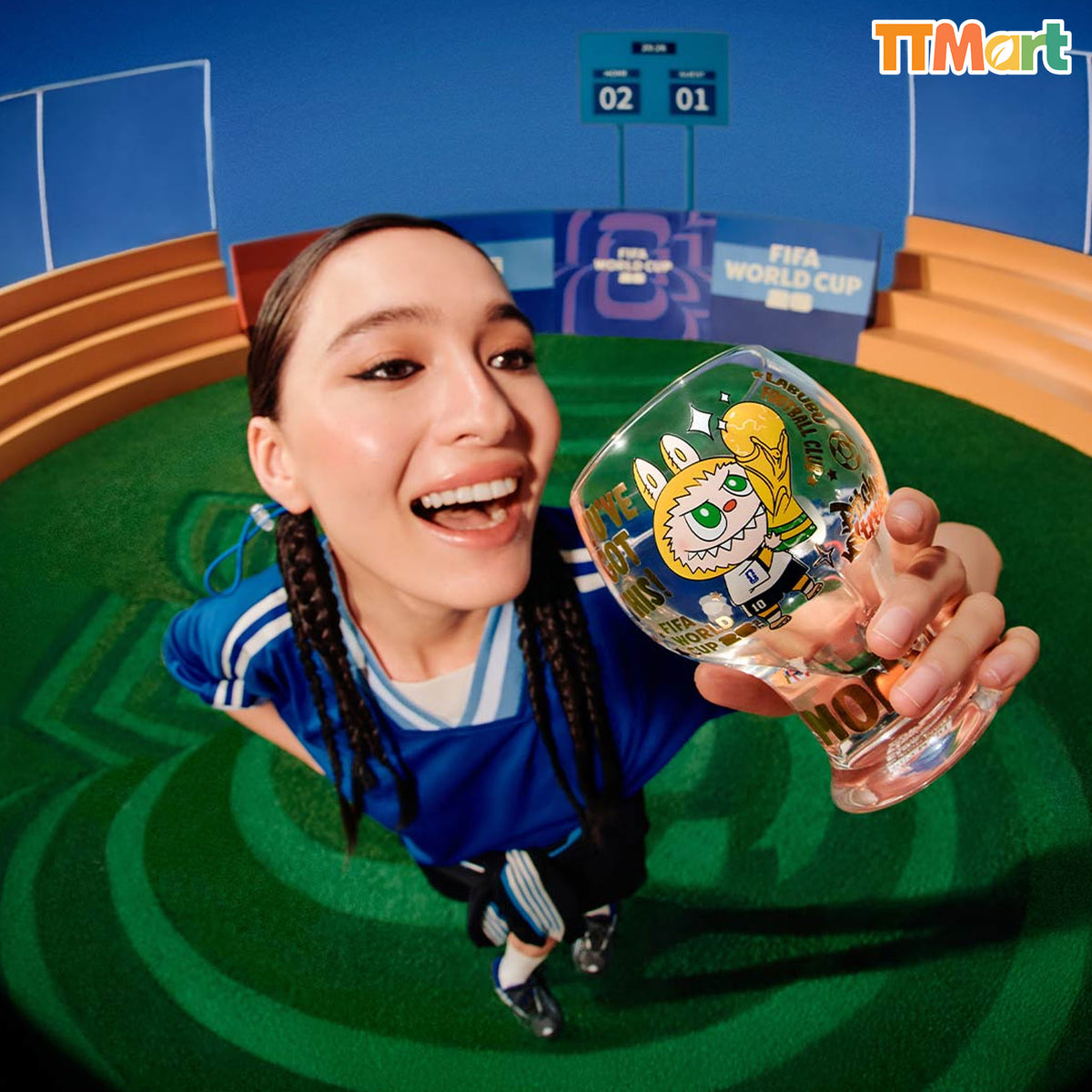 THE MONSTERS × FIFA SERIES-Glass Cup Blind Box