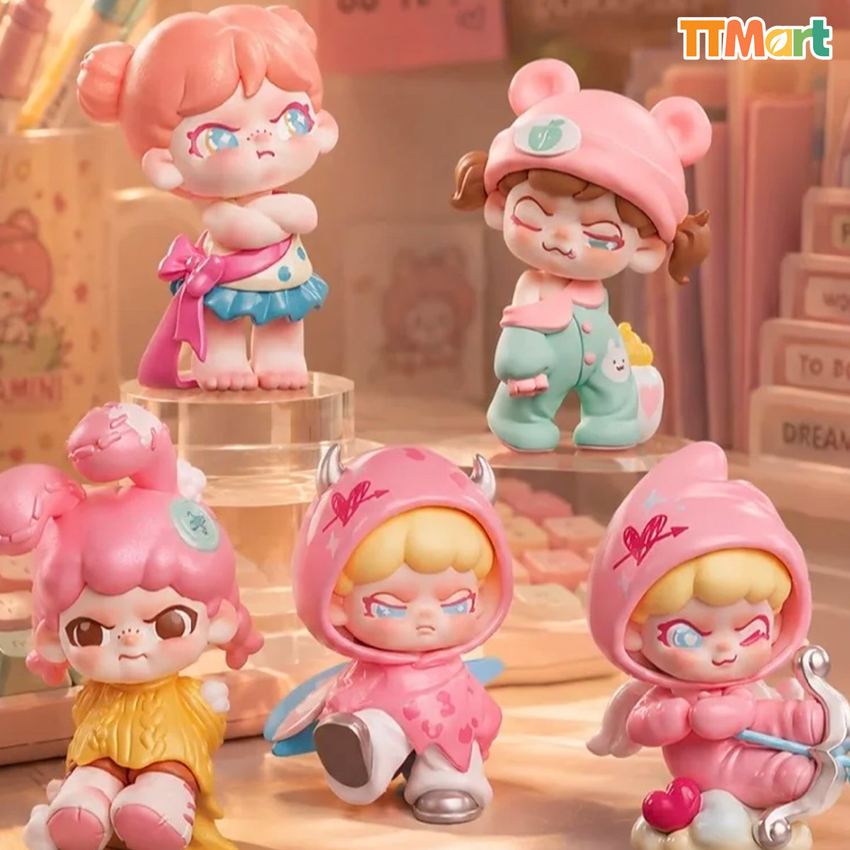BABY DORA Quirky Cute Moments Mini Series Figures Blind Box
