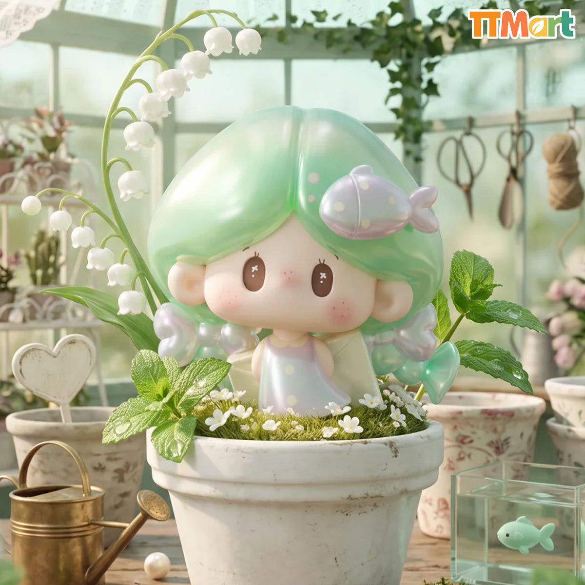 FISHY Girl's Heart Series Bean Blind Bag