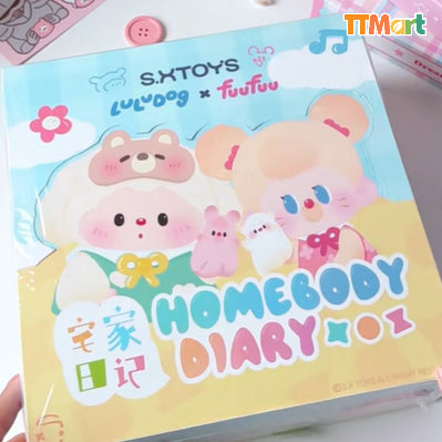 LULUDOG × FuuFuu Homebody Diary Series Blind Box