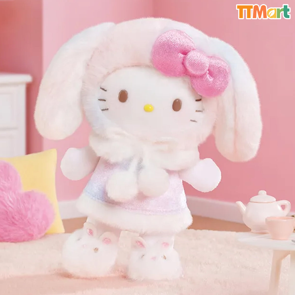 HK Lop Ear Bunny Series Plush Pendant Blind Box