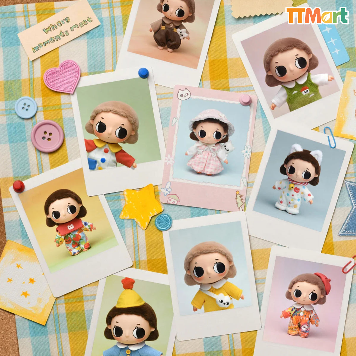 Nyota Where Moments Meet Series Plush Doll