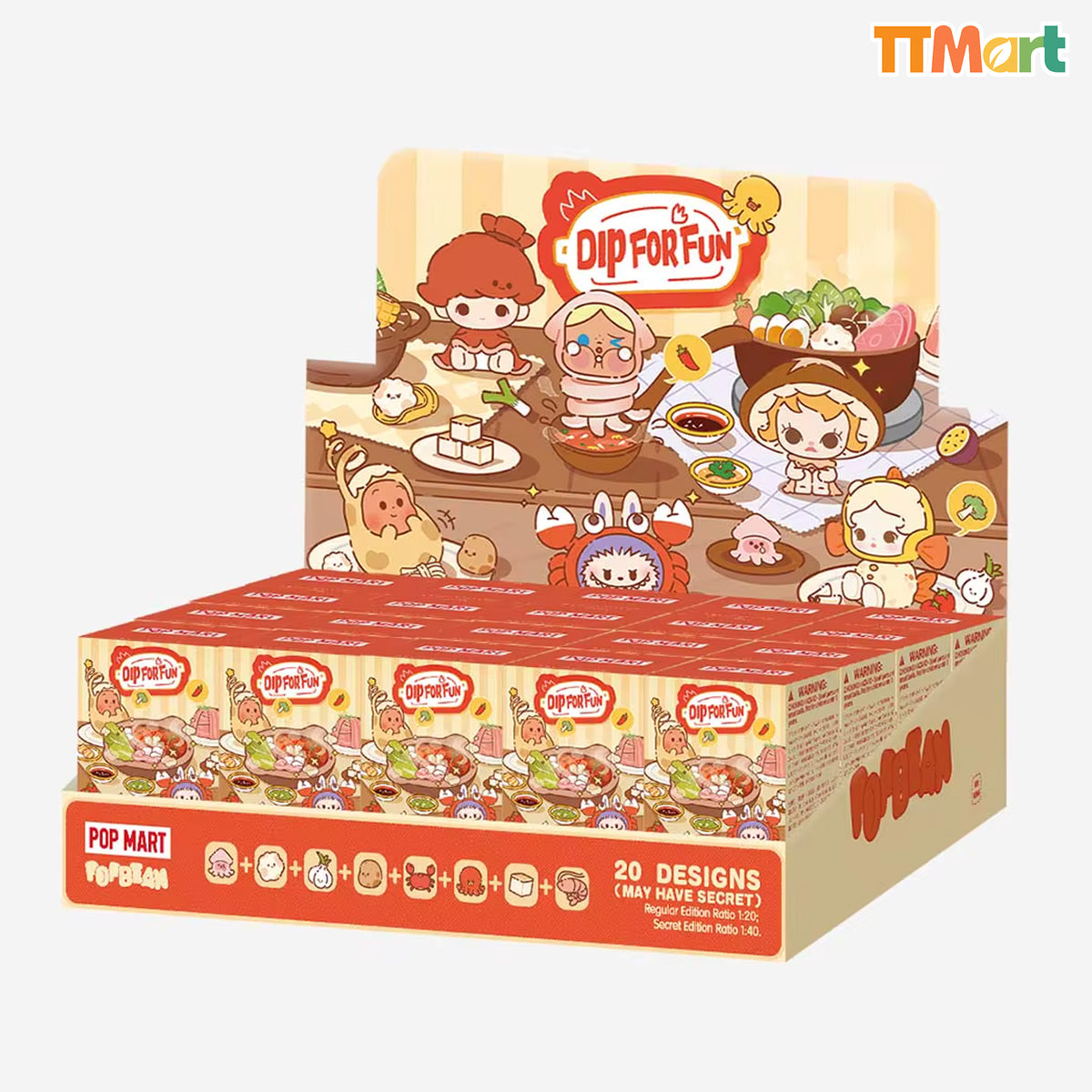 POP BEAN Dip For Fun Series Blind Box