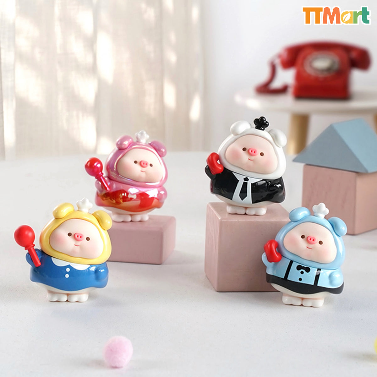 GUOGUO Piggy So Cute Indeed Mini Bean Series Blind Bag