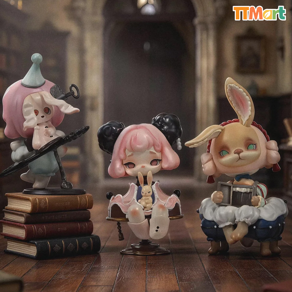 DUAL BEAR Attic Encounter Series Figures Blind Box