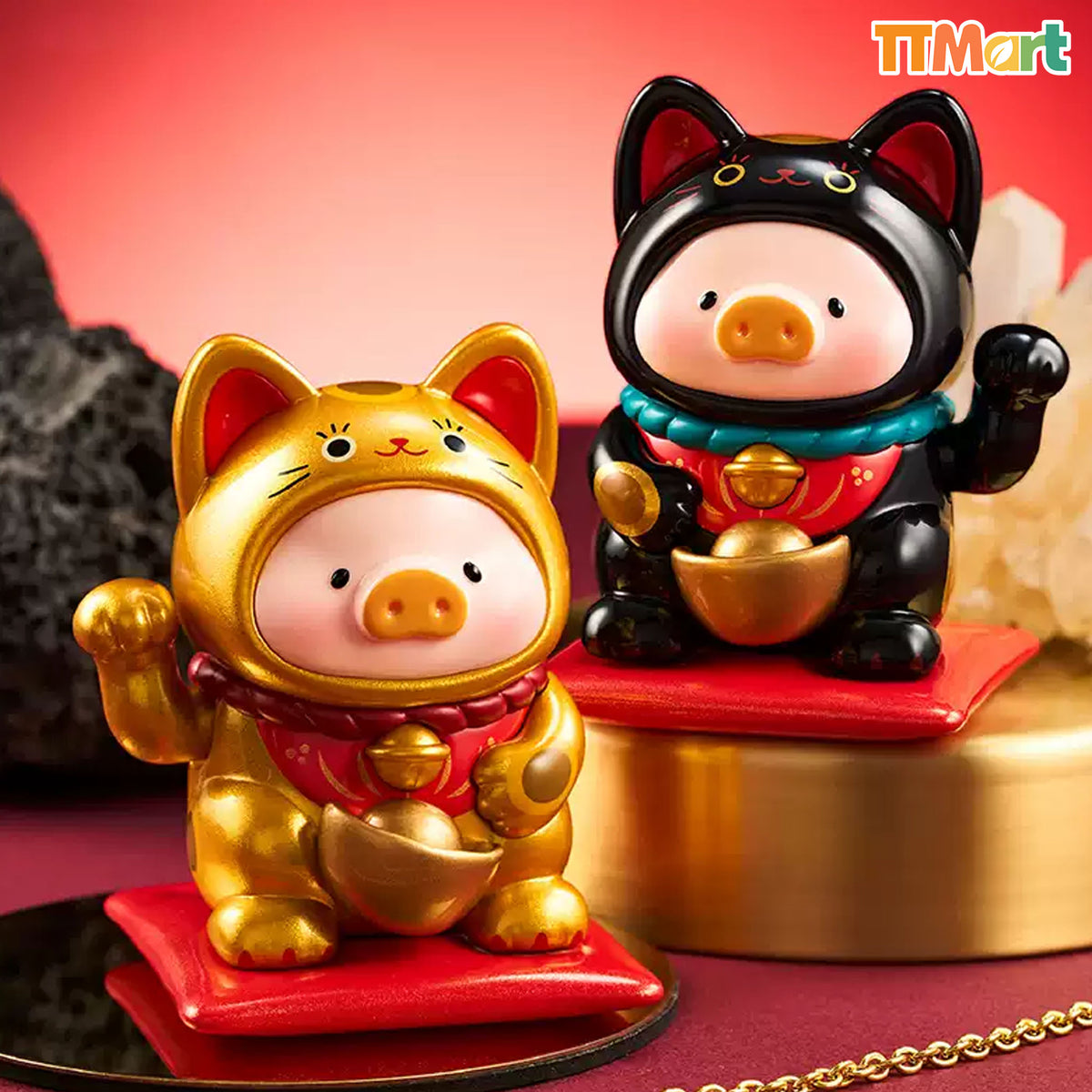 LULU THE PIGGY Lucky Cat Series Blind Box