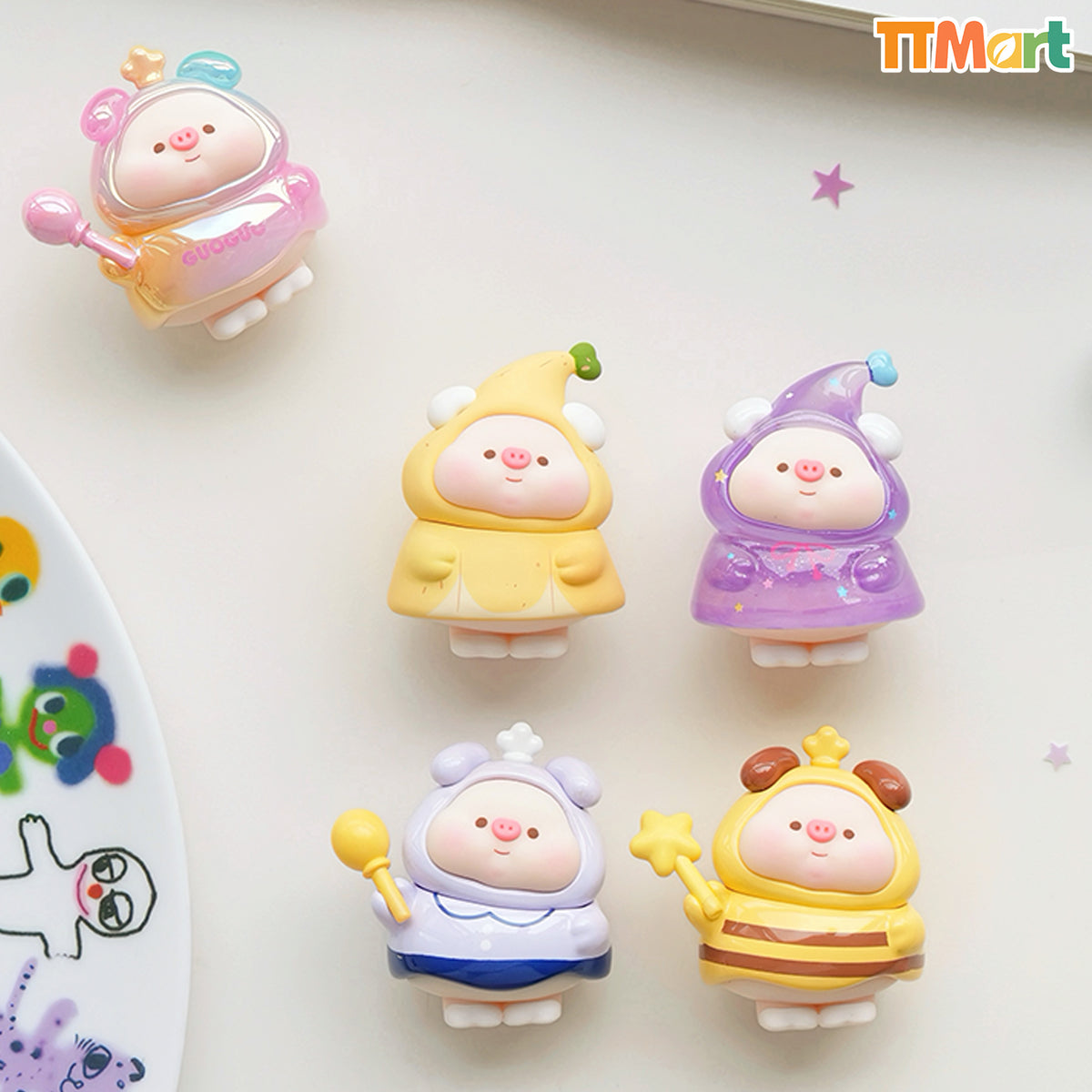 GUOGUO Piggy So Cute Indeed Mini Bean Series Blind Bag