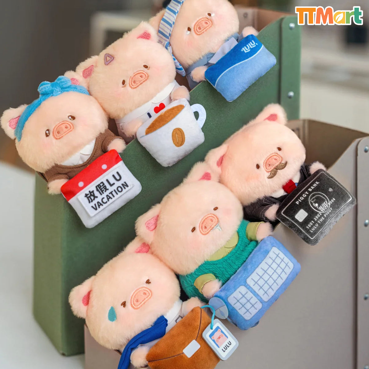 LULU THE PIGGY My Workplace Partners Series Plush Blind Box