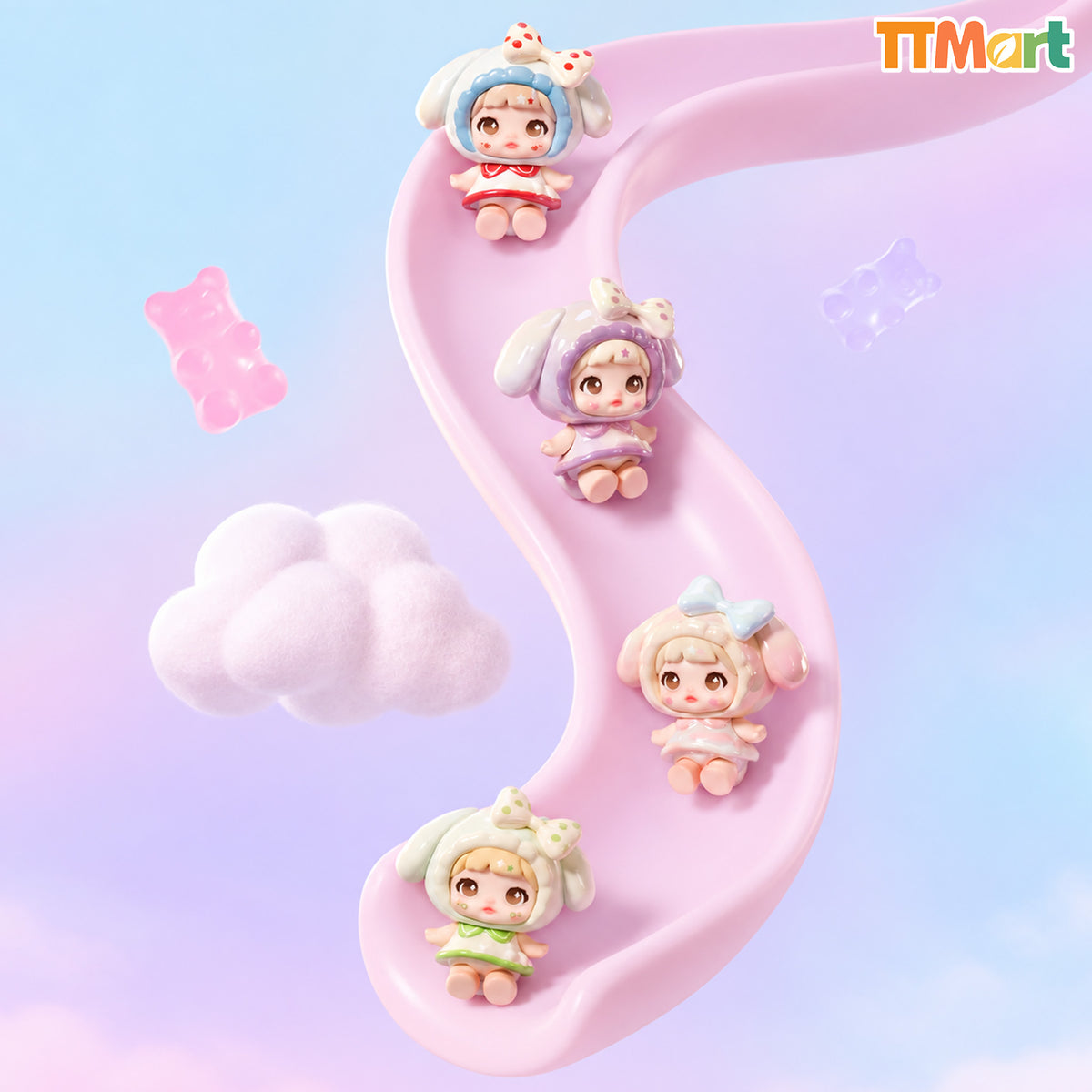 NOMMI Gummy Plan Series Mini Figures Blind Bag