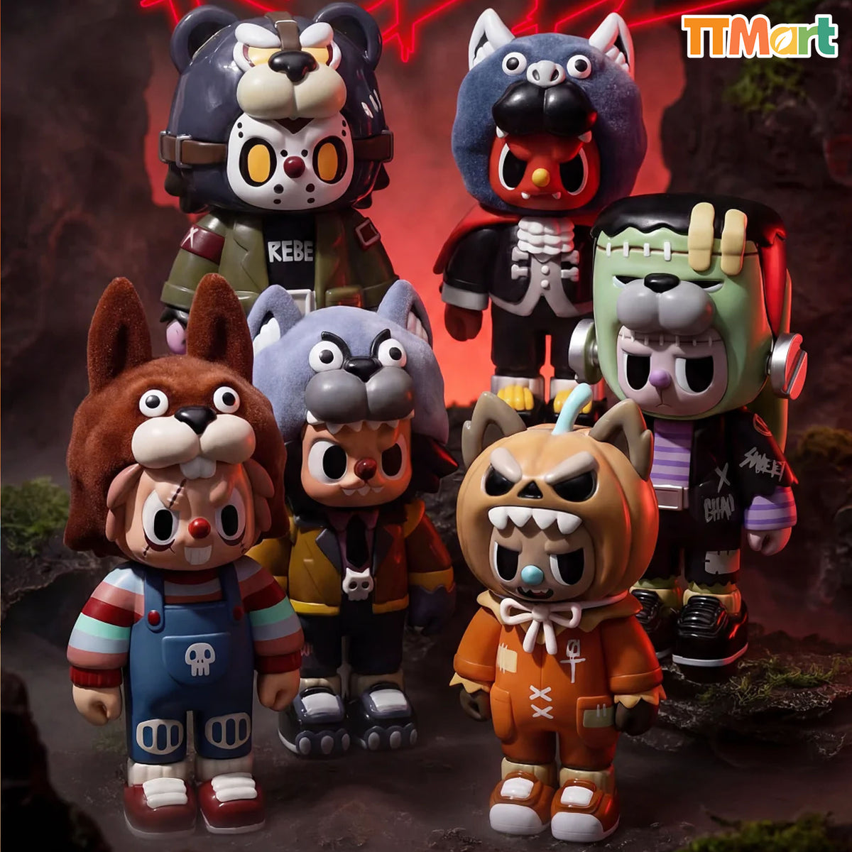 REBEL BEAR Monster Series Blind Box