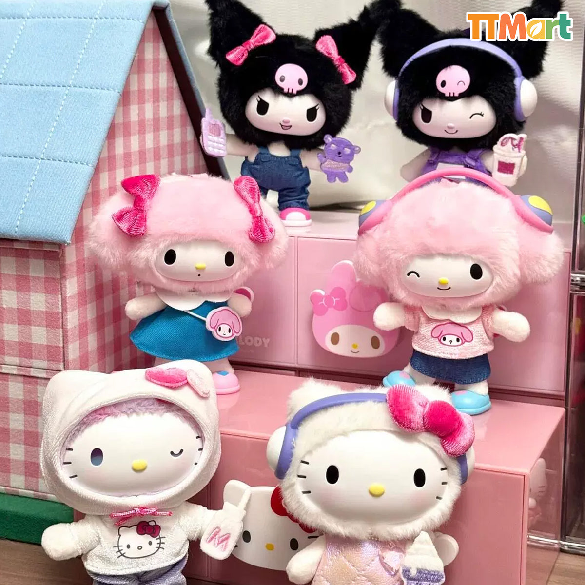 SANRIO Sweet & Cool Series Plush Blind Box
