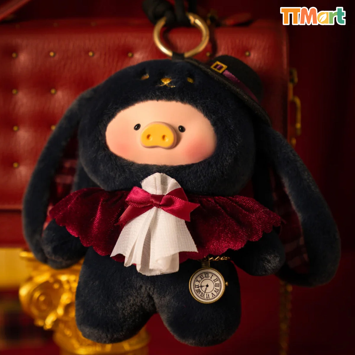 LULU THE PIGGY Magician Bunny Plush Keychain Confirmed Box