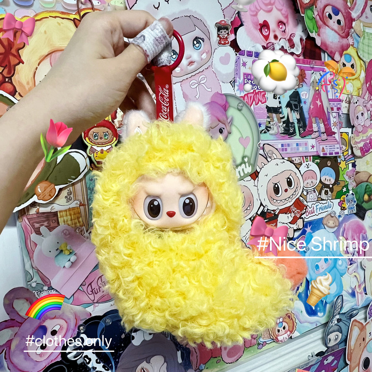 Shrimp Doll Clothes For Bubu [ONLY CLOTHES. NO DOLLS]