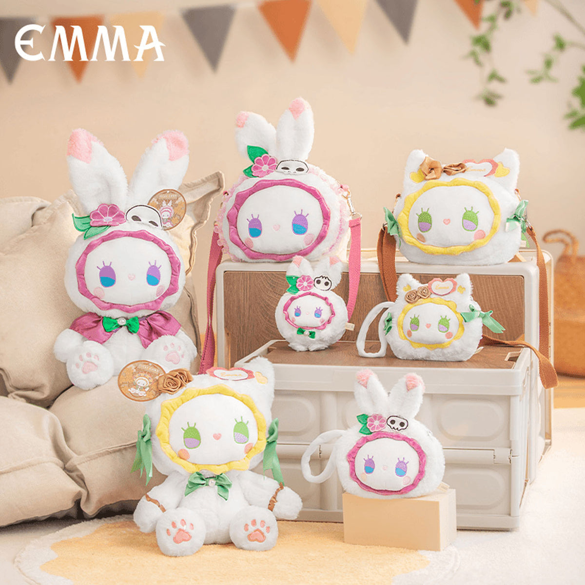 EMMA Plushy Purse Keychian