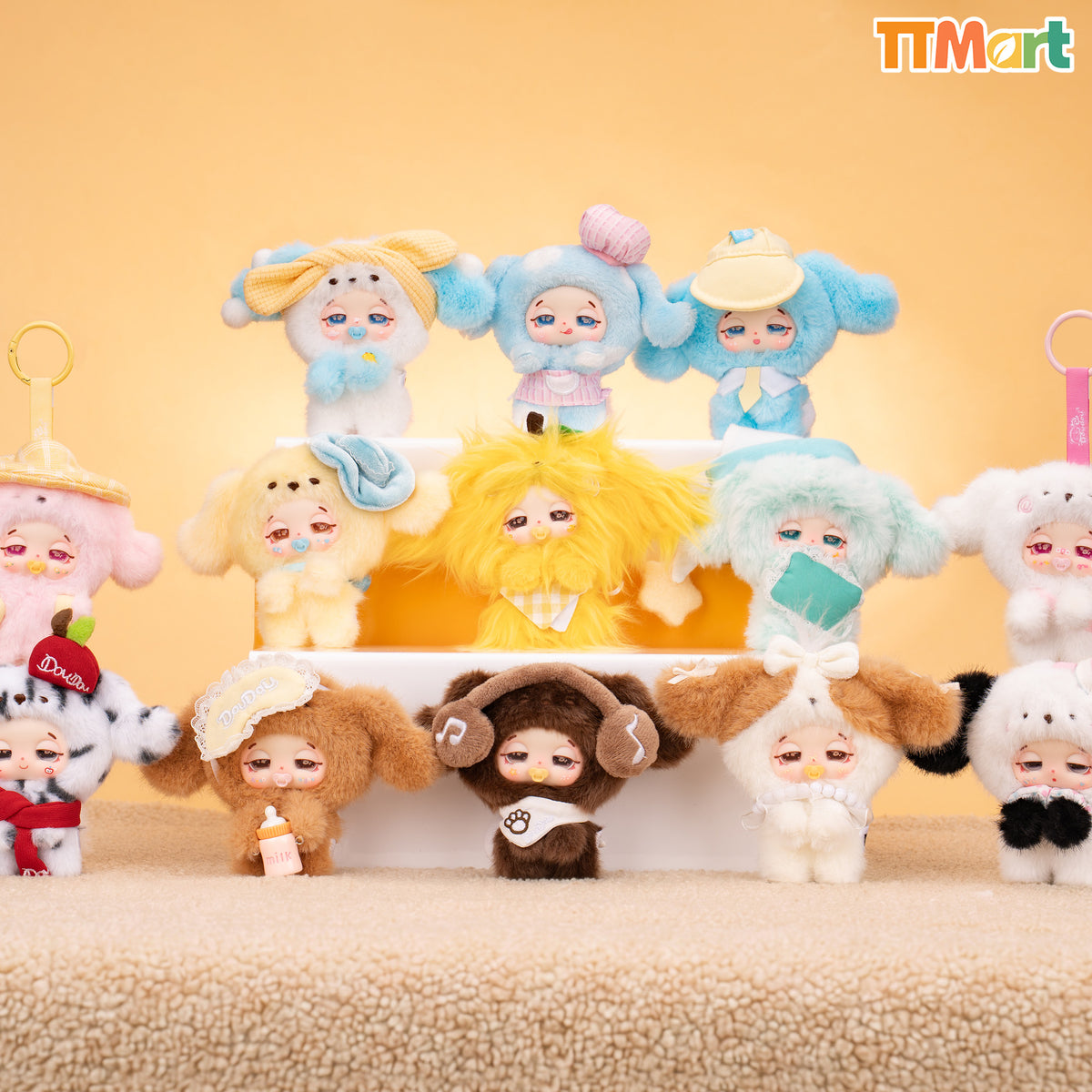 KUNBAO Puppy Daily Life Series Plush Blind Box