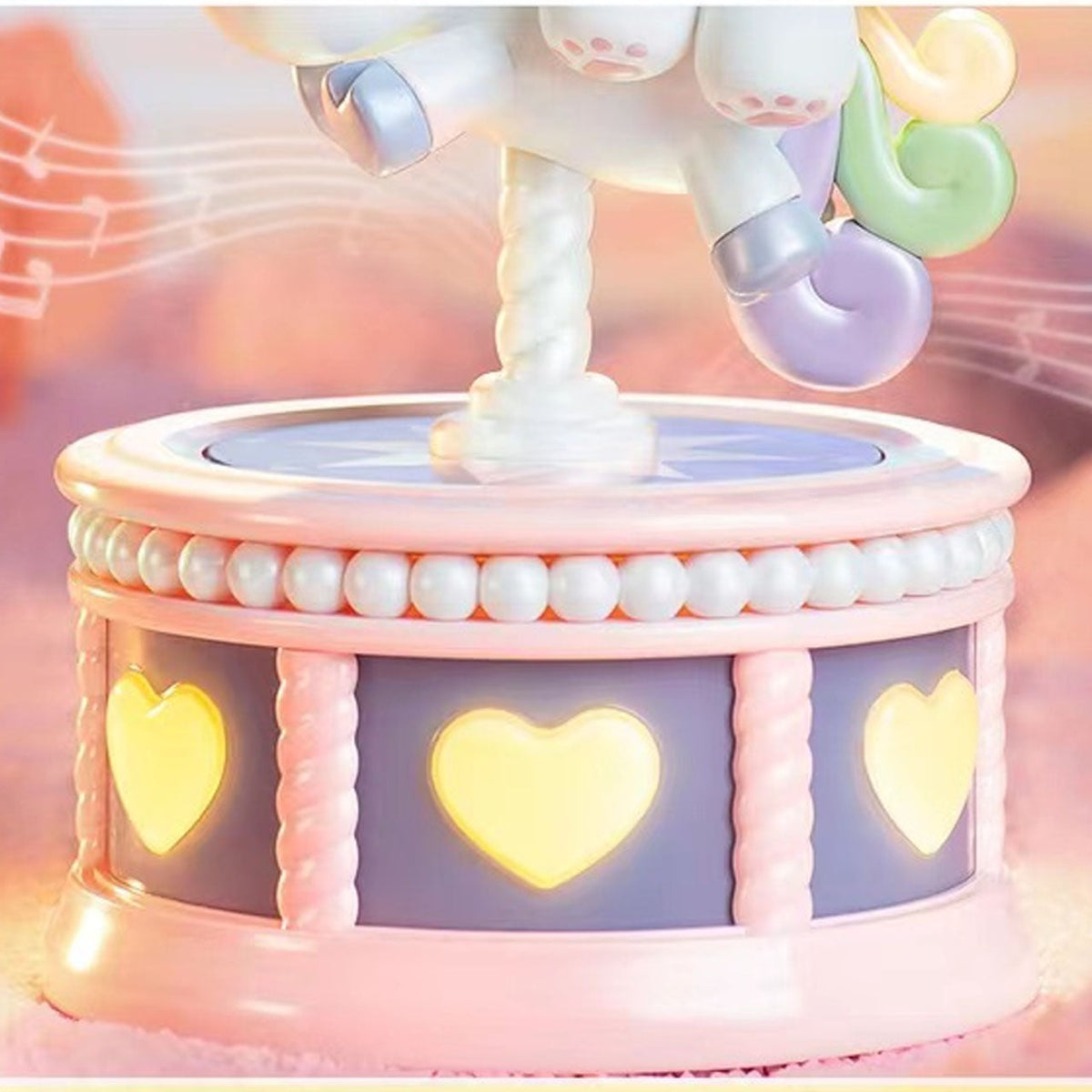 EMMA Fantasy Carousela Music Box Big Figure